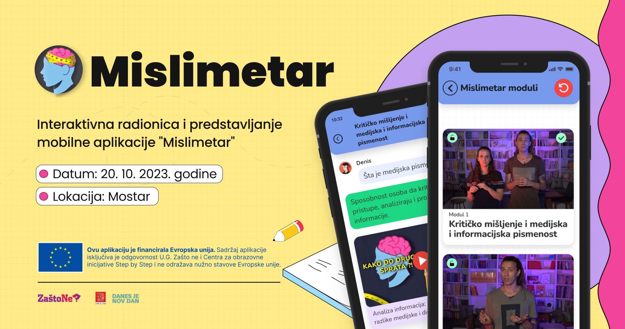Aplikacija “Mislimetar” novi alat za učenje kritičkog mišljenja i medijske pismenosti